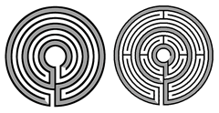 Figure 5 cascades within the two labyrinths