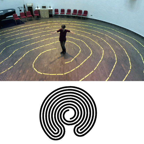 Picture of Tape Labyrinth