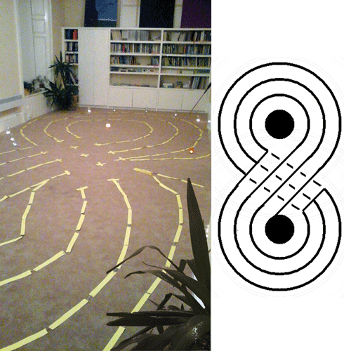 Picture of Tape Labyrinth