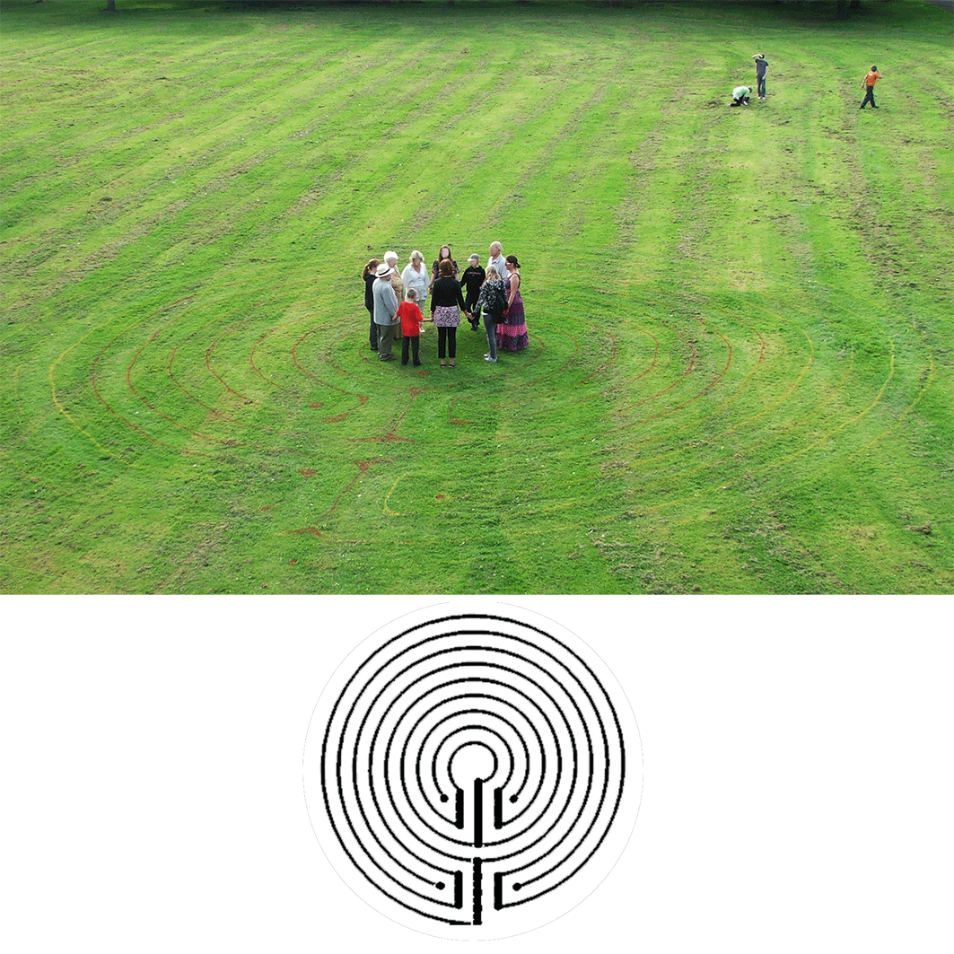 Picture of Spray Paint Labyrinth