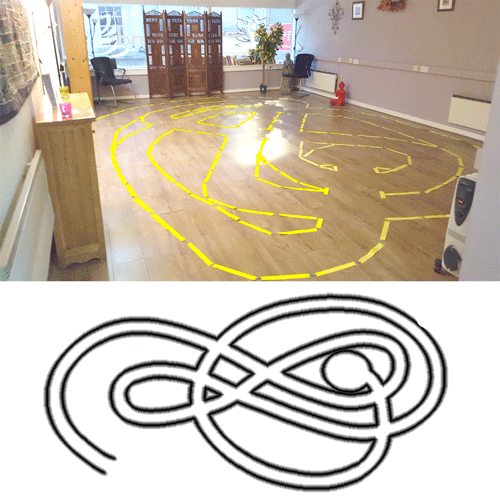 Picture of Tape Labyrinth